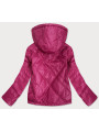 Růžová lehká dámská bunda (BH2004BIG)