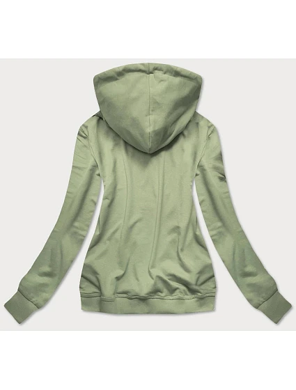 Zelená dámská sportovní mikina s kapucí model 15414639 - Ambitionfly