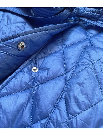 Dámská vesta v chrpové barvě s límcem model 15815157 - Ann Gissy