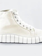 Bílé šněrovací boty (XA060)