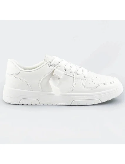 Bílé dámské šněrovací tenisky sneakers (21-Q22) Bílé dámské šněrovací tenisky sneakers (21-Q22)