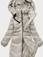 Dámská lehká zimní bunda béžová (5m735-62)