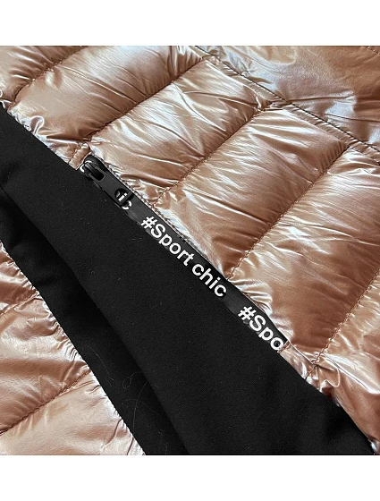 ZIMOWA KURTKA DAMSKA Z  BEŻOWA model 21244549 - YES!PINK