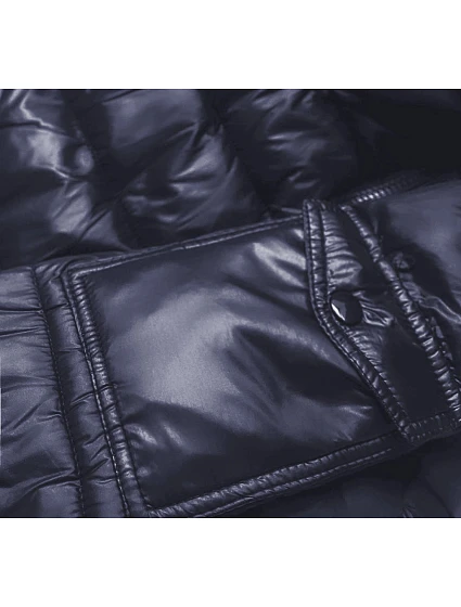 KRÓTKA KURTKA DAMSKA ZIMOWA GRANATOWA model 21245704 - W COLLECTION