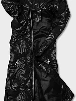 Dámská vesta s kapucí černá (6028)