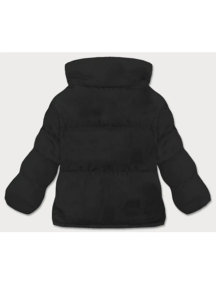 Černá bunda typu pro přechodné období model 21345430 - J.STYLE Černá bunda typu pro přechodné období model 21345430 - J.STYLE