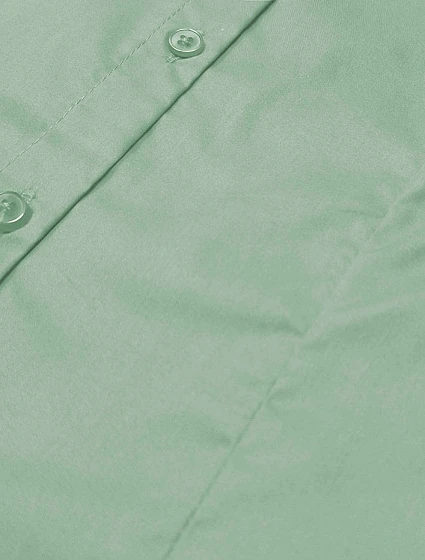 Světle zelená klasická dámská košile model 18302325 - J.STYLE