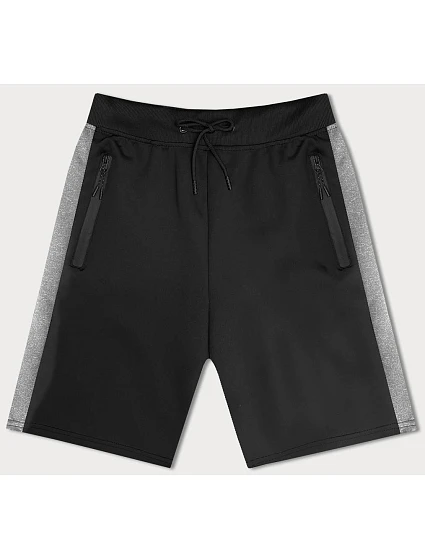 Černé pánské sportovní kraťasy model 18619861 - J.STYLE