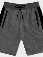 Pánské sportovní šortky tmavě šedé (8K281-5)