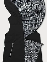 Dámské oboustranné tričko bez rukávů černé (R8006)