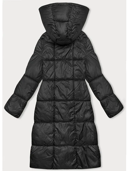Dlouhá černá dámská zimní bunda model 21245931 - W COLLECTION