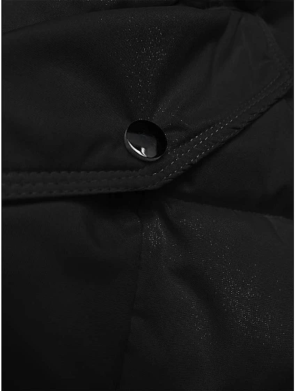 Černá péřová dámská zimní bunda model 21245965 - LHD