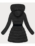 Černá péřová dámská zimní bunda model 21245965 - LHD Černá péřová dámská zimní bunda model 21245965 - LHD