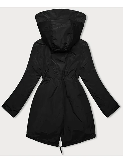 Černá dámská zimní bunda s kapucí Glakate model 21247447 - Miss TiTi