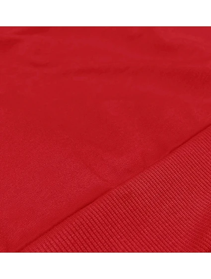 Tenká červená krátká dámská tepláková mikina model 20086926 - J.STYLE