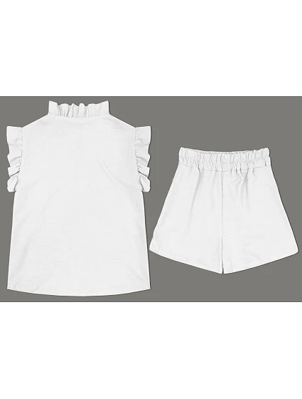 bílý letní dámský komplet model 20144642 - MADE IN ITALY