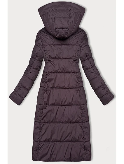 długa kurtka zimowa damska brązowa model 21247835 - Libland