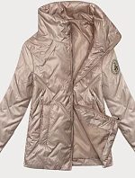 Dámská tenká bunda se stojáčkem S'West pearl pink (B8363-51)