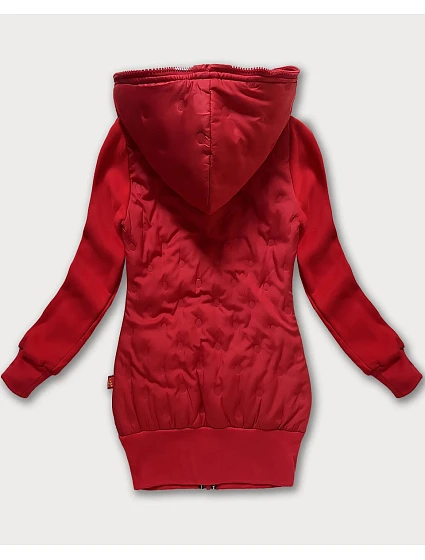 Červená dámská s kapucí model 21240198 - LHD