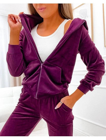 Dres damski z  bordowy model 21470410 - Moon