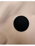 Damska kurtka z łańcuszkiem Goodlookin beżowa (KK6021-2) Damska kurtka z łańcuszkiem Goodlookin beżowa (KK6021-2)