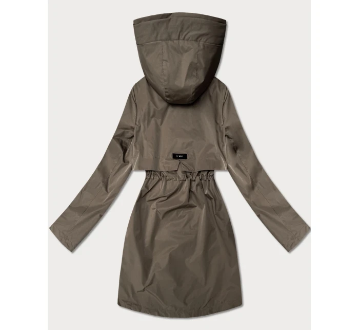 Klasyczna kurtka damska na podszewce Goodlookin brązowa (B2006-48) Klasyczna kurtka damska na podszewce Goodlookin brązowa (B2006-48)