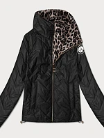 Oboustranně prošívaná bunda se stojáčkem Goodlookin black-panther (B8579-1)