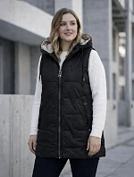 Tenký rukáv s kontrastním lemováním Goodlookin black (B8585-1)