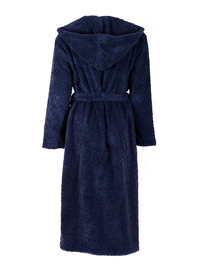 župan Athena s kapucí tmavě modrá