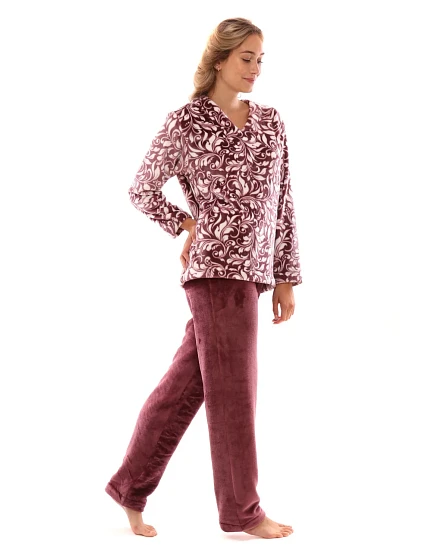 Flora set domácí oblečení model 20647541 Wine - Vestis