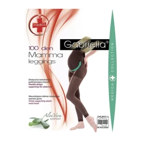 Těhotenské kotníkové legíny 173 100 den model 7402729 - Gabriella Těhotenské kotníkové legíny 173 100 den model 7402729 - Gabriella