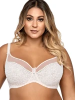 Dámská podprsenka 1396 Crystal white - AVA
