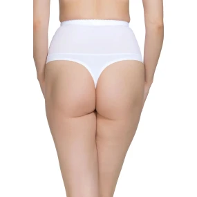 Dámská stahovací tanga Iga white - MITEX