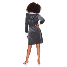 Dámský župan 7059 dark grey