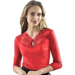 Dámská halenka Danita red - ELDAR