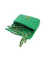 Trendy dámská malá kabelka zelená OH887 - Turbo Bags