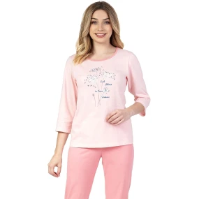 Dámské pyžamo 671 pink - REGINA