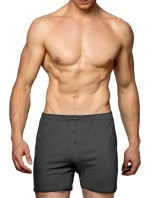 Pánské trenýrky 2 pack 003 graphite - Atlantic