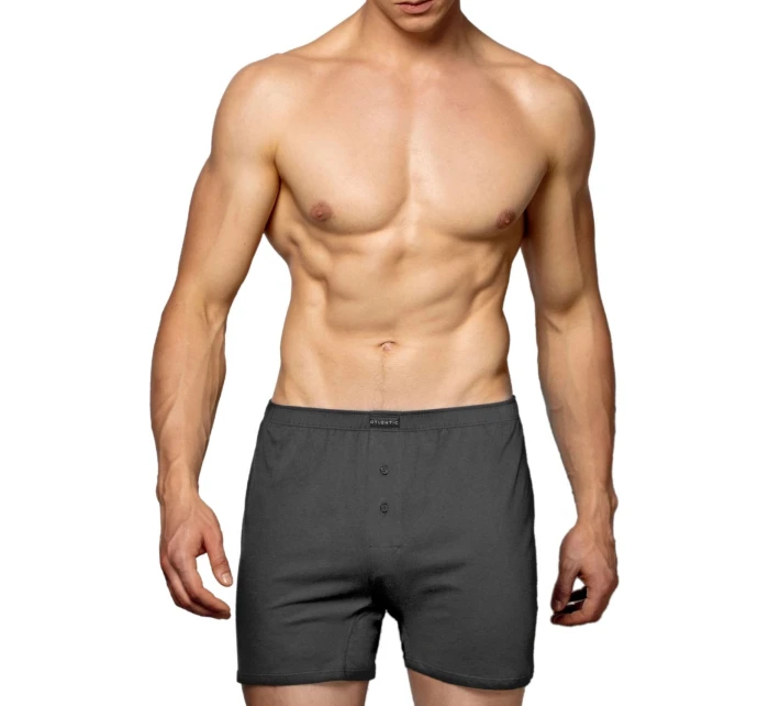 Pánské trenýrky 2 pack 003 graphite - Atlantic Pánské trenýrky 2 pack 003 graphite - Atlantic