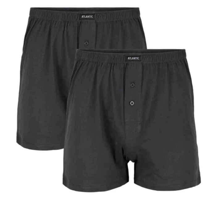 Pánské trenýrky 2 pack 003 graphite - Atlantic Pánské trenýrky 2 pack 003 graphite - Atlantic