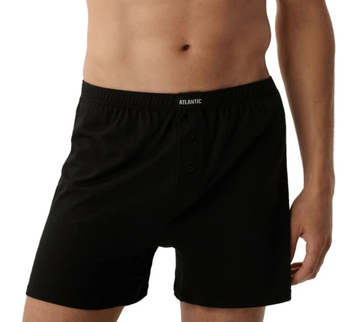 Pánské trenýrky 2 pack 003 black - Atlantic Pánské trenýrky 2 pack 003 black - Atlantic