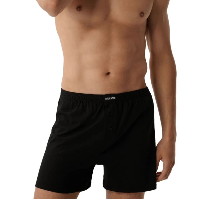 Pánské trenýrky 2 pack 003 black - Atlantic Pánské trenýrky 2 pack 003 black - Atlantic