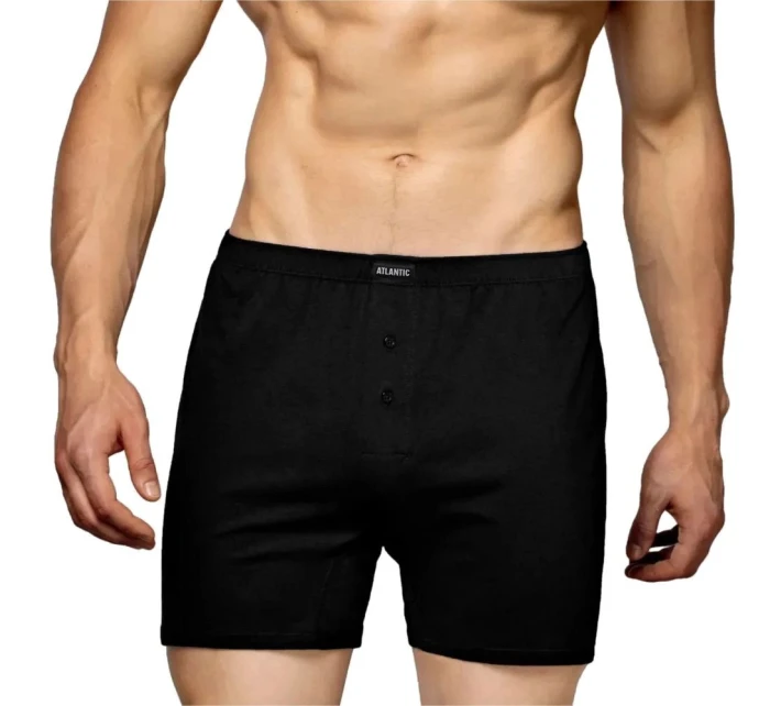 Pánské trenýrky 2 pack 003 black - Atlantic Pánské trenýrky 2 pack 003 black - Atlantic