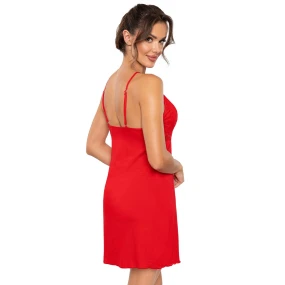 Dámská noční košilka Gabi red - Donna