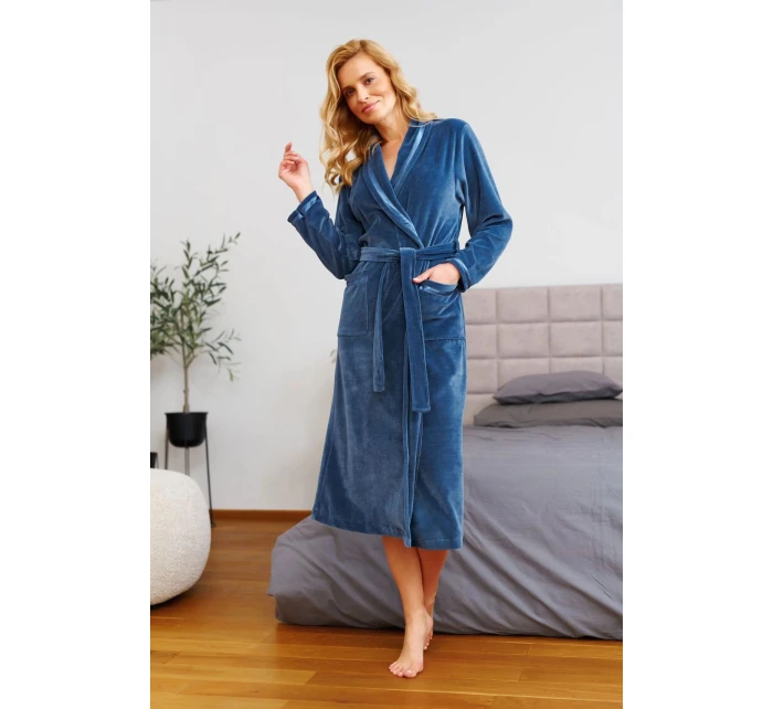 Dámský župan 1078 blue - Doctornap Dámský župan 1078 blue - Doctornap