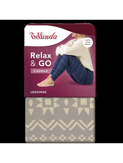 Dámské zimní legíny model 21303456 LEGGINGS  tmavě modrá - Bellinda