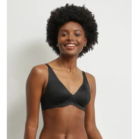 Dámská podprsenka s kosticí DIM TRIANGLE BODY TOUCH BRA - DIM - černá