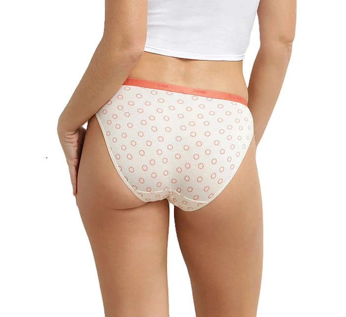 Dámské bavlněné kalhotky 3 ks DIM LES POCKETS COTTON SLIP 3x - DIM - smetanová Dámské bavlněné kalhotky 3 ks DIM LES POCKETS COTTON SLIP 3x - DIM - smetanová