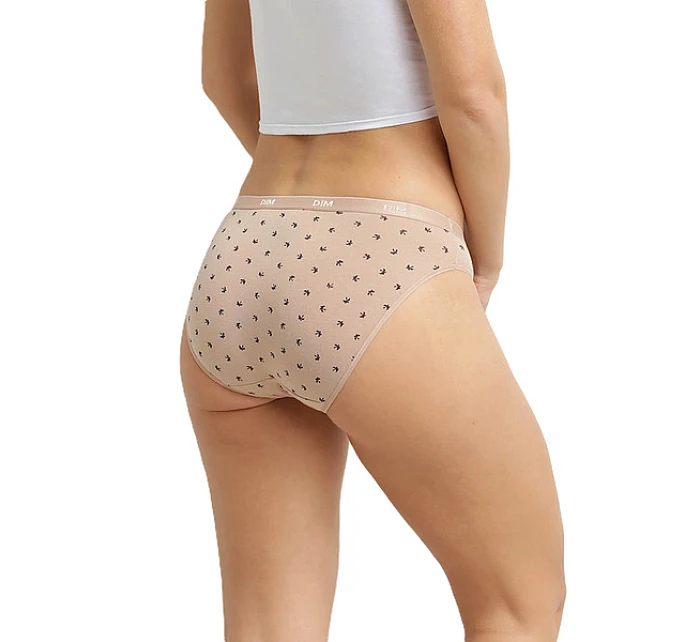 Dámské bavlněné kalhotky 3 ks DIM LES POCKETS COTTON SLIP 3x - DIM - bílá Dámské bavlněné kalhotky 3 ks DIM LES POCKETS COTTON SLIP 3x - DIM - bílá