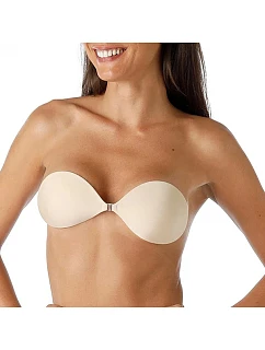 Samodržící podprsenka bez zad ADHESIVE CAPS - DIM - tělová